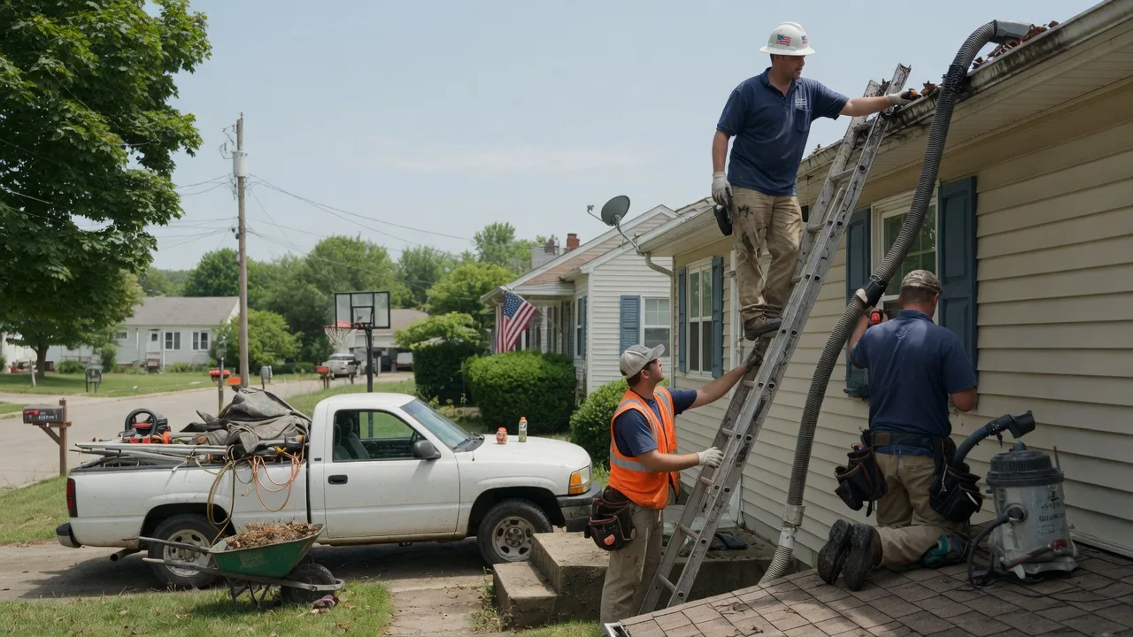 Gutter Installation in Excel, AL near me